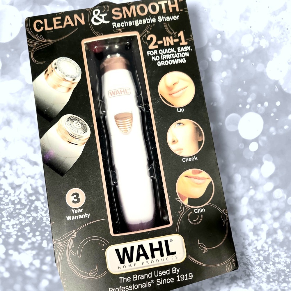 Wahl clean and smooth rechargeable shaver
